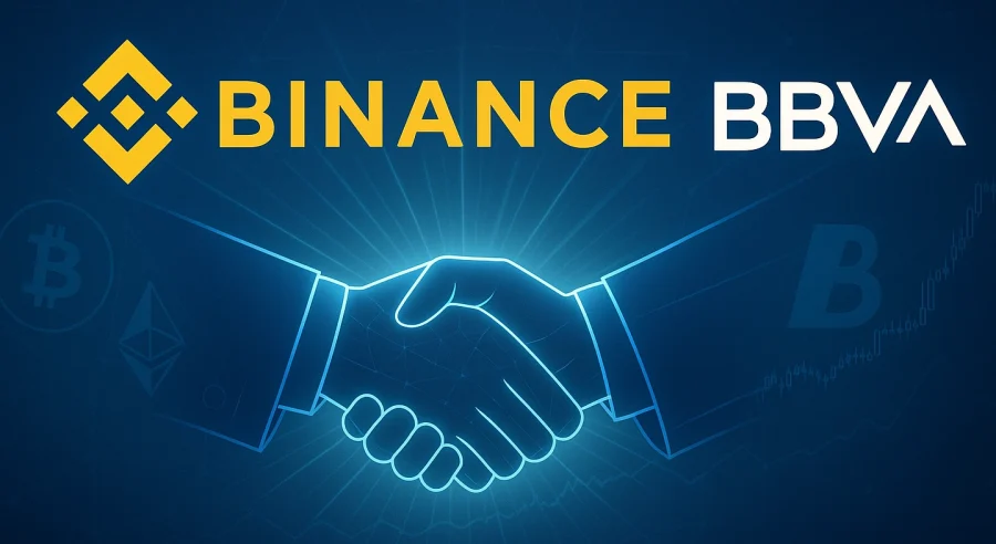 Stratégiai szövetség: a Binance és a BBVA Bank összefog