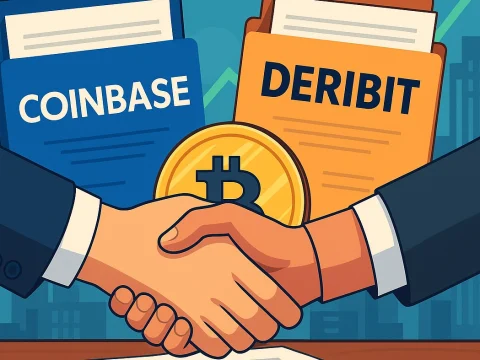 A Coinbase lezárta a Deribit felvásárlását