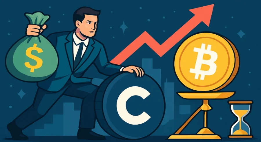 Hatalmas befektetéssel készül bitcoint vásárolni a Coinbase