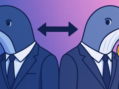 Ellentétes lépéseket tettek az Ethereum-bálnák – piaci bizonytalanság lehet a láthatáron