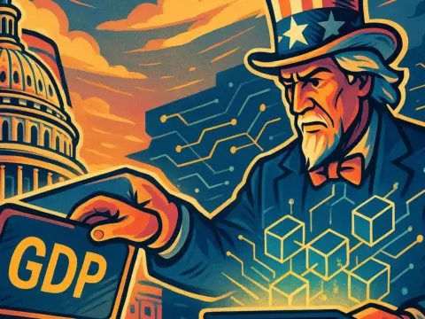 Az amerikai kormány blokkláncra költözteti a GDP-adatokat