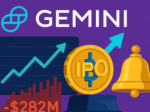 A Gemini tőzsdére készül, de mi lesz a 282 millió dolláros idei veszteséggel?