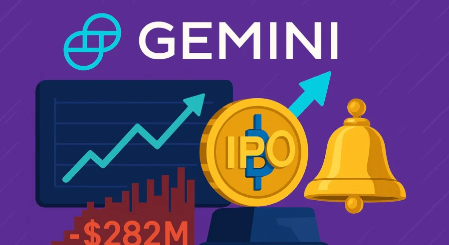 A Gemini tőzsdére készül, de mi lesz a 282 millió dolláros idei veszteséggel?