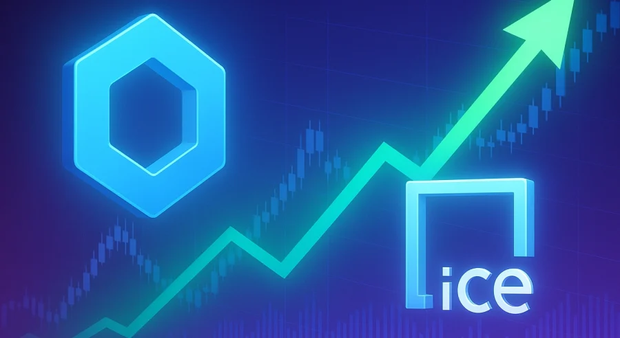 Chainlink áttörés: az ICE-vel kötött partnerség új szintre emeli a LINK árfolyamát